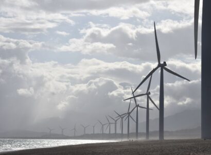 Image of wind turbines