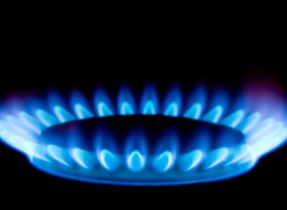 Image of gas stove flame