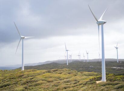 Image of a wind farm