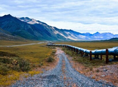 Image of a gas pipeline